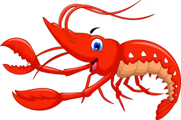 shrimp cartoon for you design