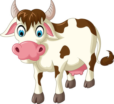 cow cartoon for you design