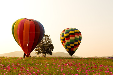 Obraz premium Hot air balloon