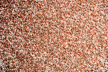 Close up Colorful composite mineral fertilizers background for any use