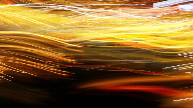 Trippy Long Expose Lights Streaks