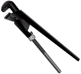 Industrial pipe wrench
