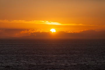 Obraz premium New Zealand Sunset
