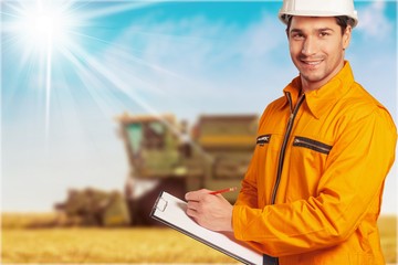 Fototapeta premium Farmer.