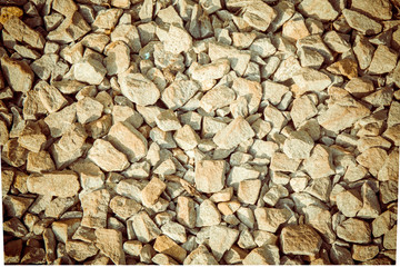 rock Railway Tracks , stone background