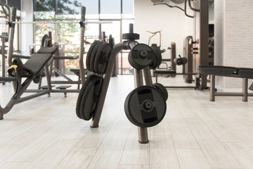 Gym Fitness Center Interior