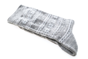 Sock isolated on white