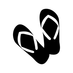 flip flops icon image vector illustration design 
