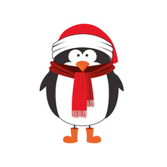 penguin cartoon icon image vector illustration design 