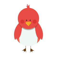 bird cartoon icon image vector illustration design 