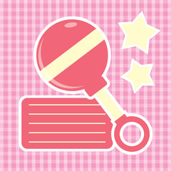 Template frame design for baby memories