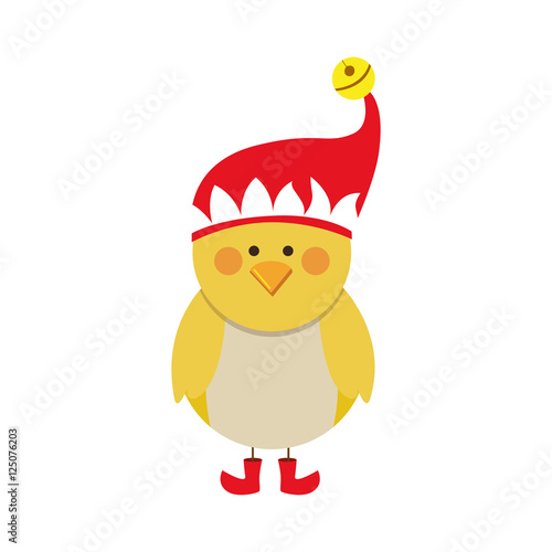 &quot;christmas bird cartoon icon image vector illustration design &quot; Stock