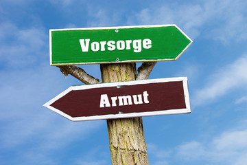 Schild 127 - Vorsorge