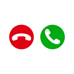 Phone call icons vector