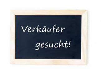 Obraz premium Verkäufer gesucht