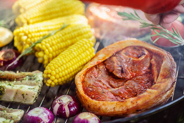 Barbecue grill concept