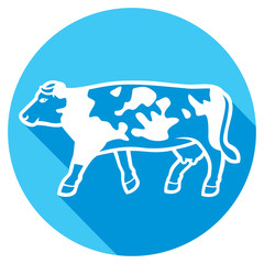 cow flat icon