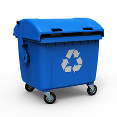 M&uuml;llcontainer blau