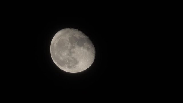 4K・夜空の月・タイムラプス_3-751