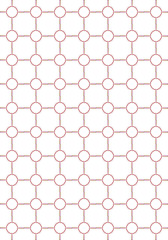 Fototapeta premium Abstract background with seamless dots pattern