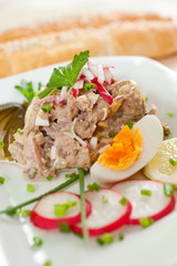 französischer Rindfleischsalat