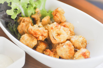 calamari or fried squid