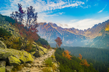 autumn in the mountains, Tatras, Slovakia
