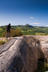 Val d'Orcia, Siena, Tuscany, Italy - Excursion in Mountain Bike