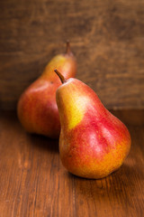 two delicious pears