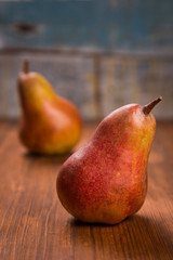 two delicious pears
