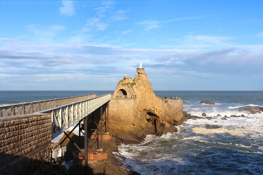 Biarritz (France) / Rocher de la Vierge