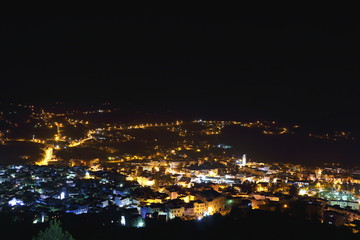 シャウエンの夜景