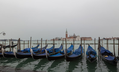 Fototapeta na wymiar Venice Italy spring Venezia city on water Europe