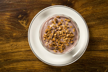 Acai fruit Amazon with ice cream