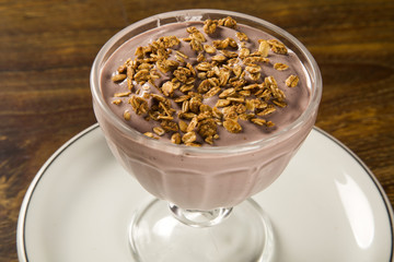 Acai fruit Amazon with ice cream