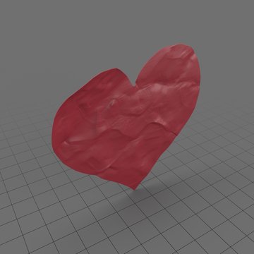 Paper Cutout Hearts