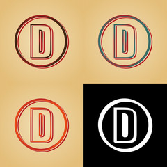 ikona w stylu retro © vempireart