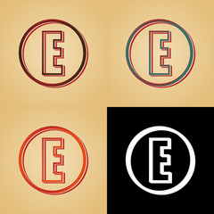 ikona w stylu retro © vempireart