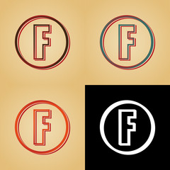 ikona w stylu retro © vempireart