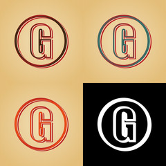 ikona w stylu retro © vempireart