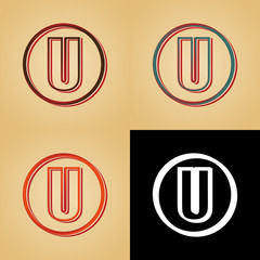 ikona w stylu retro © vempireart