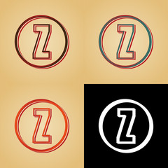 ikona w stylu retro © vempireart