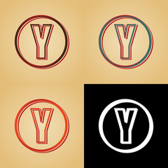 ikona w stylu retro © vempireart