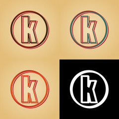 ikona w stylu retro © vempireart