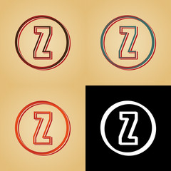 ikona w stylu retro © vempireart