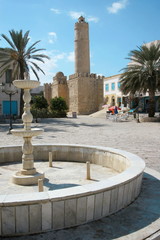 Ribat. Ancient fort in Sousse Tunisia