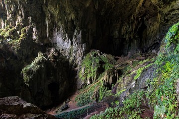 Very large cave