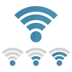 Indicator wifi communication set. Web router computing and telecommunications, maximum broadcast digital free and sharing