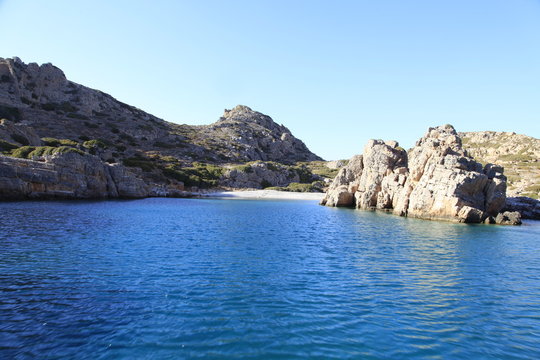 Griechenland Karpathos Strand von Saria