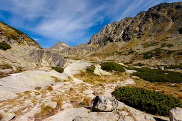 Slovakian Mlynicka dolina Tatra landscape © sitriel